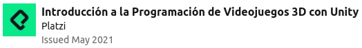 Introducción a la programación de videojuegos 3d con Unity